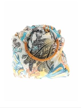Chicco Colorful Tropical Print Bamboo Handle Tote